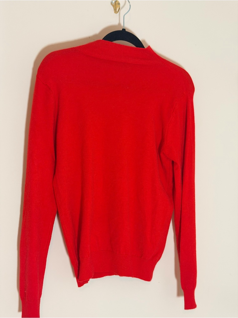 Women’s Red Crew Neck Sweater